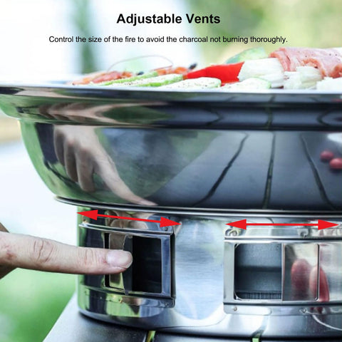 PHOJEWI grill mesh ideal for versatile KBBQ and Japanese-style grilling.