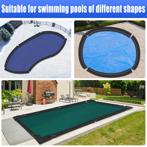 Phoncoo keeps debris off the pool cover for cleaner surroundings