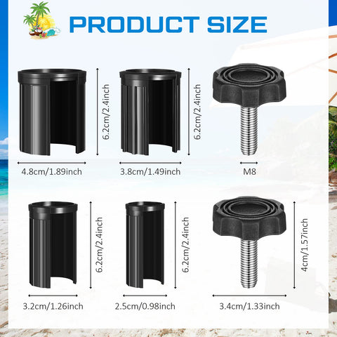 Photect umbrella base ring 32x62 mm ensuring firm grip on larger stands