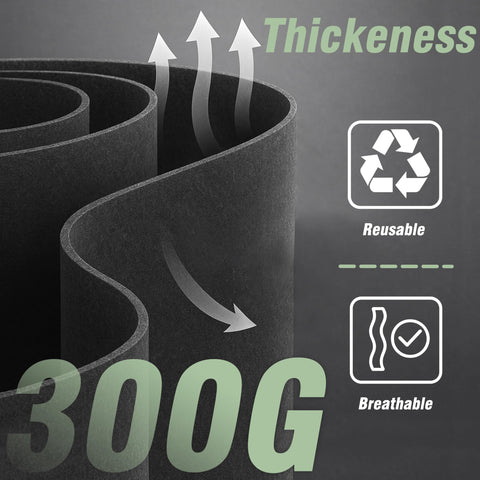 PHYEX BPA-free polyester felt ensures safe, breathable planting containers.