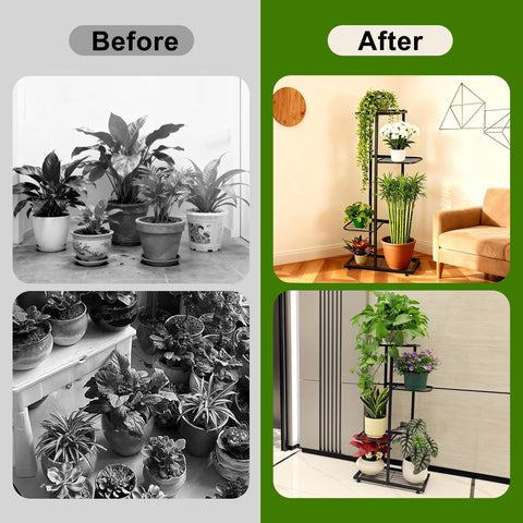 Phyluckny adjustable feet keep the stand level on uneven floors