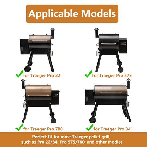 PHYPOBLE KIT0001 lid hinge kit left and right for easy, secure grill lid installation.