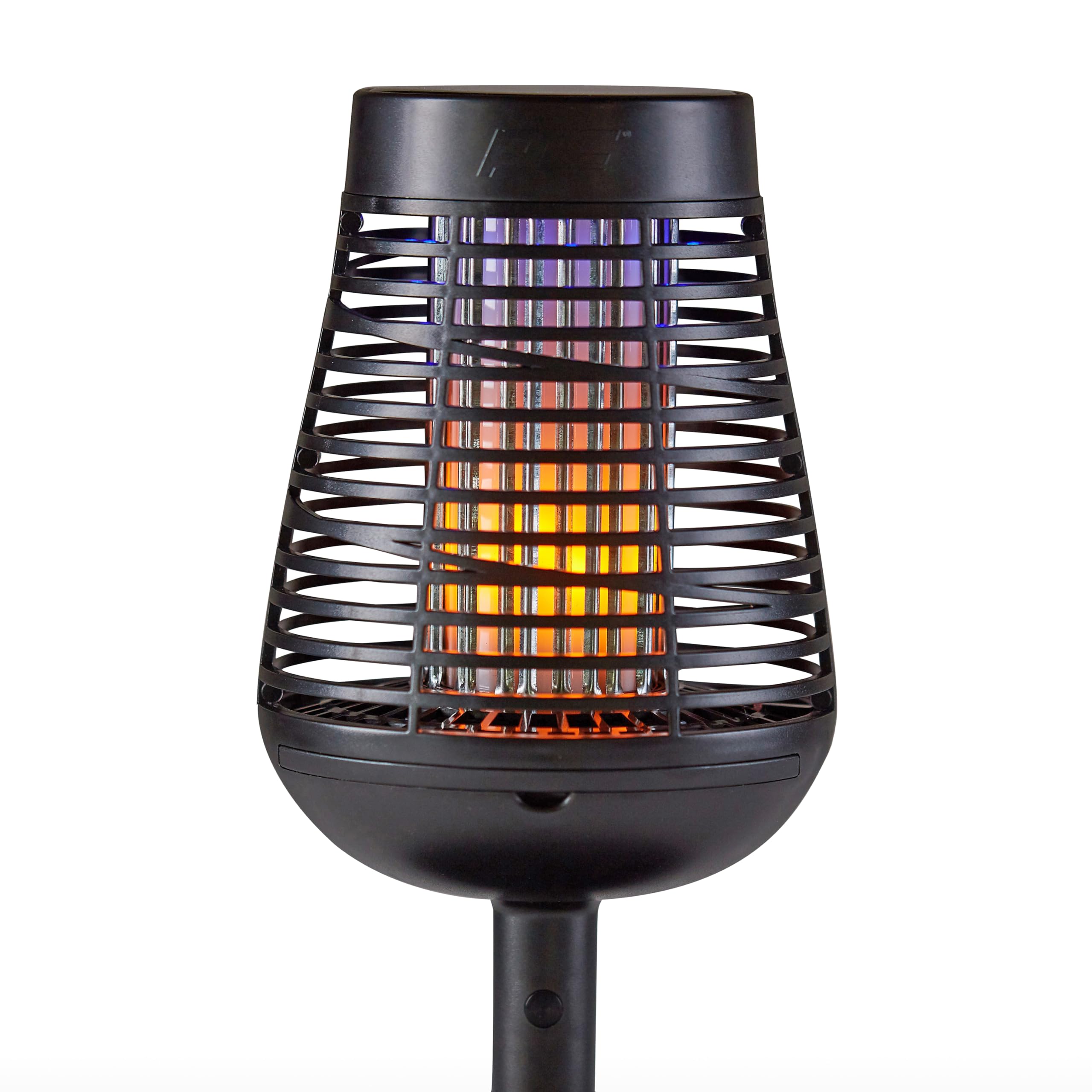 PIC Solar Insect Killer Torch assembly setup shows easy patio installation.