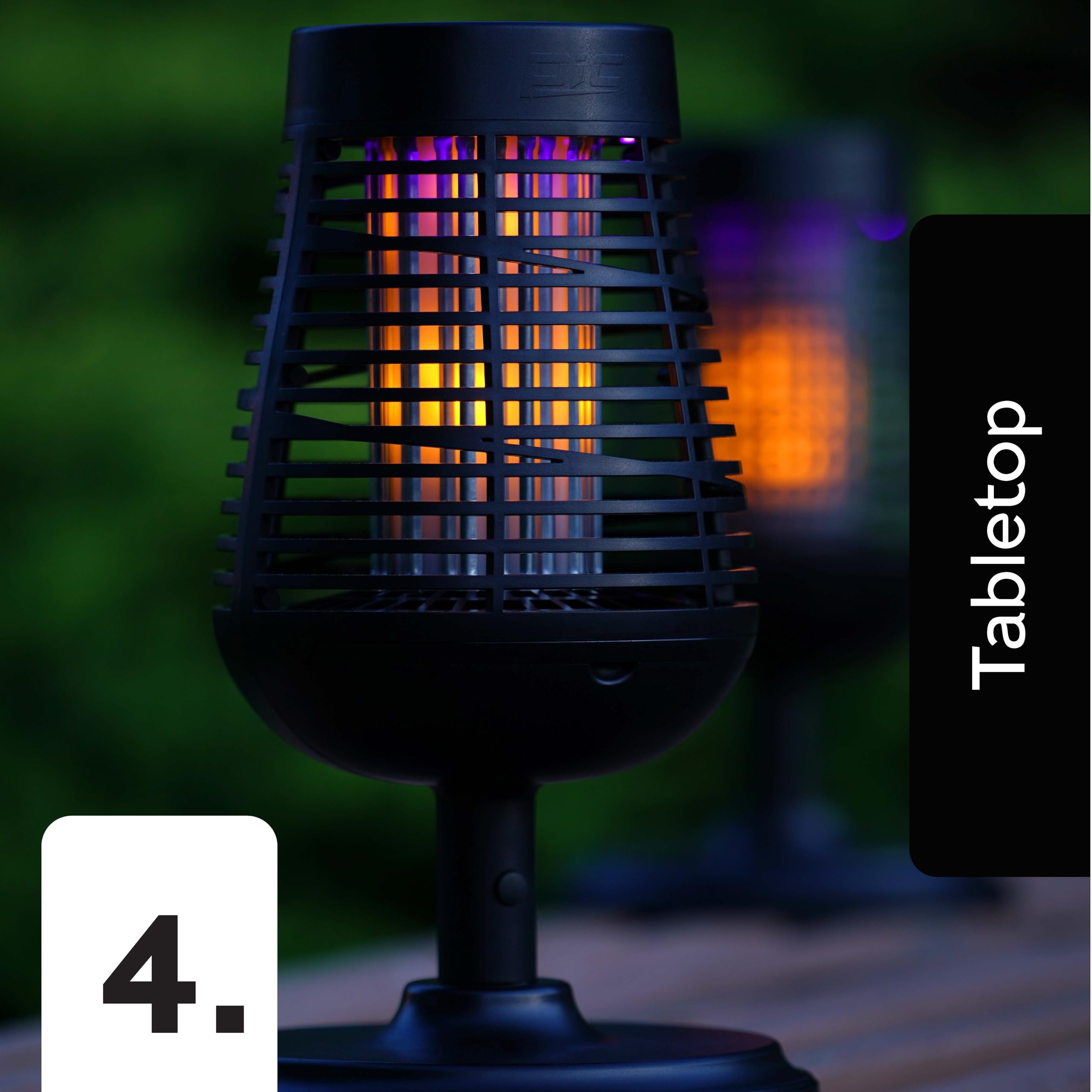 PIC Solar Insect Killer Torch weatherproof design withstands outdoor conditions.