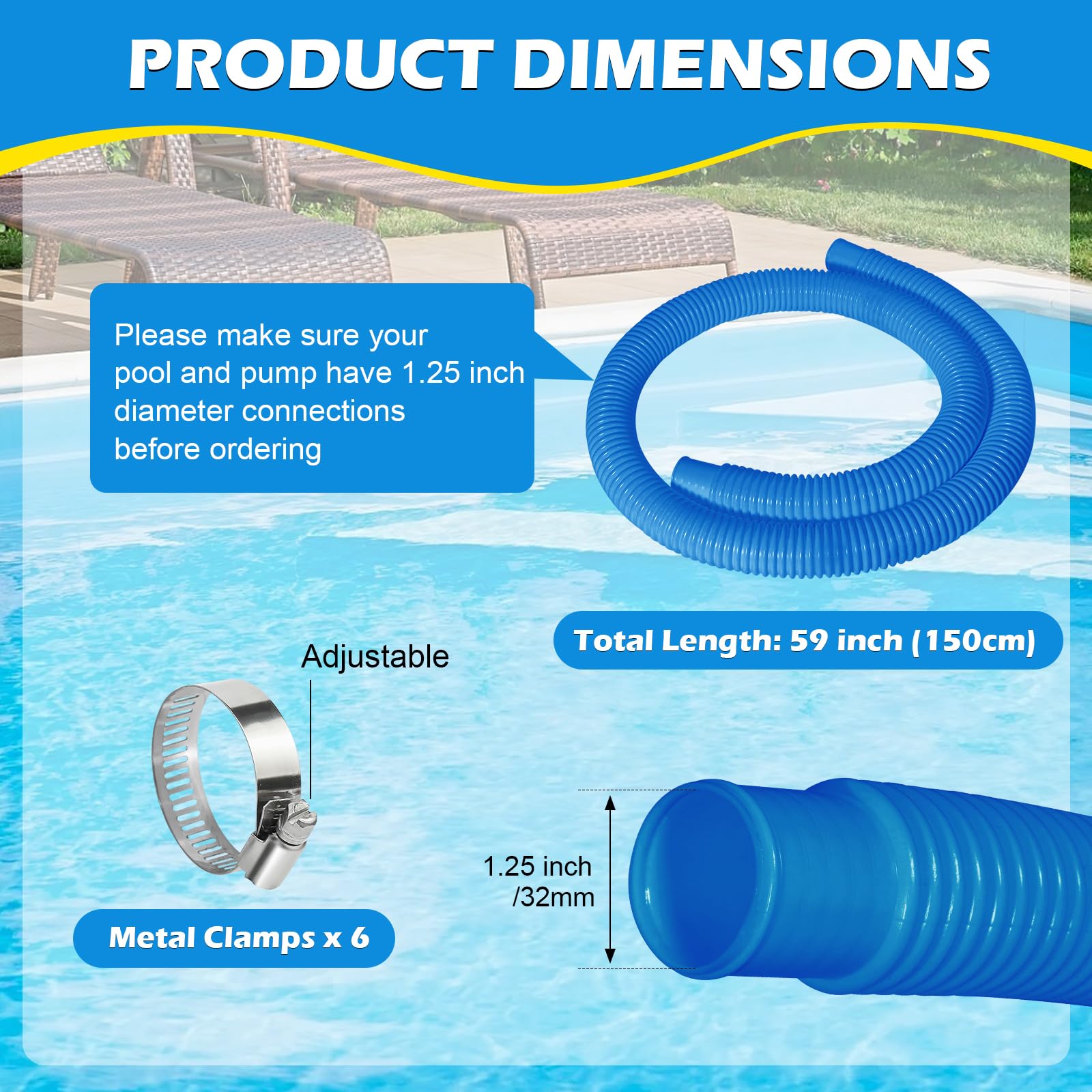 Picatu 8-pack stainless steel clamps for secure, leak-free connections.