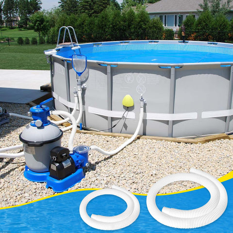 Picatu above-ground hose kit supports reliable pool pump operation.