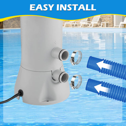 Picatu leak-proof pool hose helps keep the filtration system running smoothly.