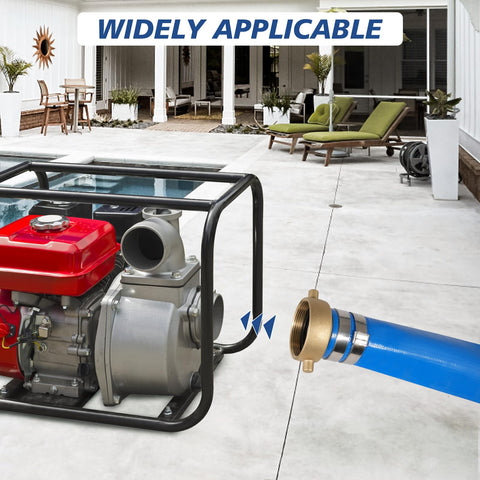 Picatu three-layer PVC construction resists wear and corrosion.