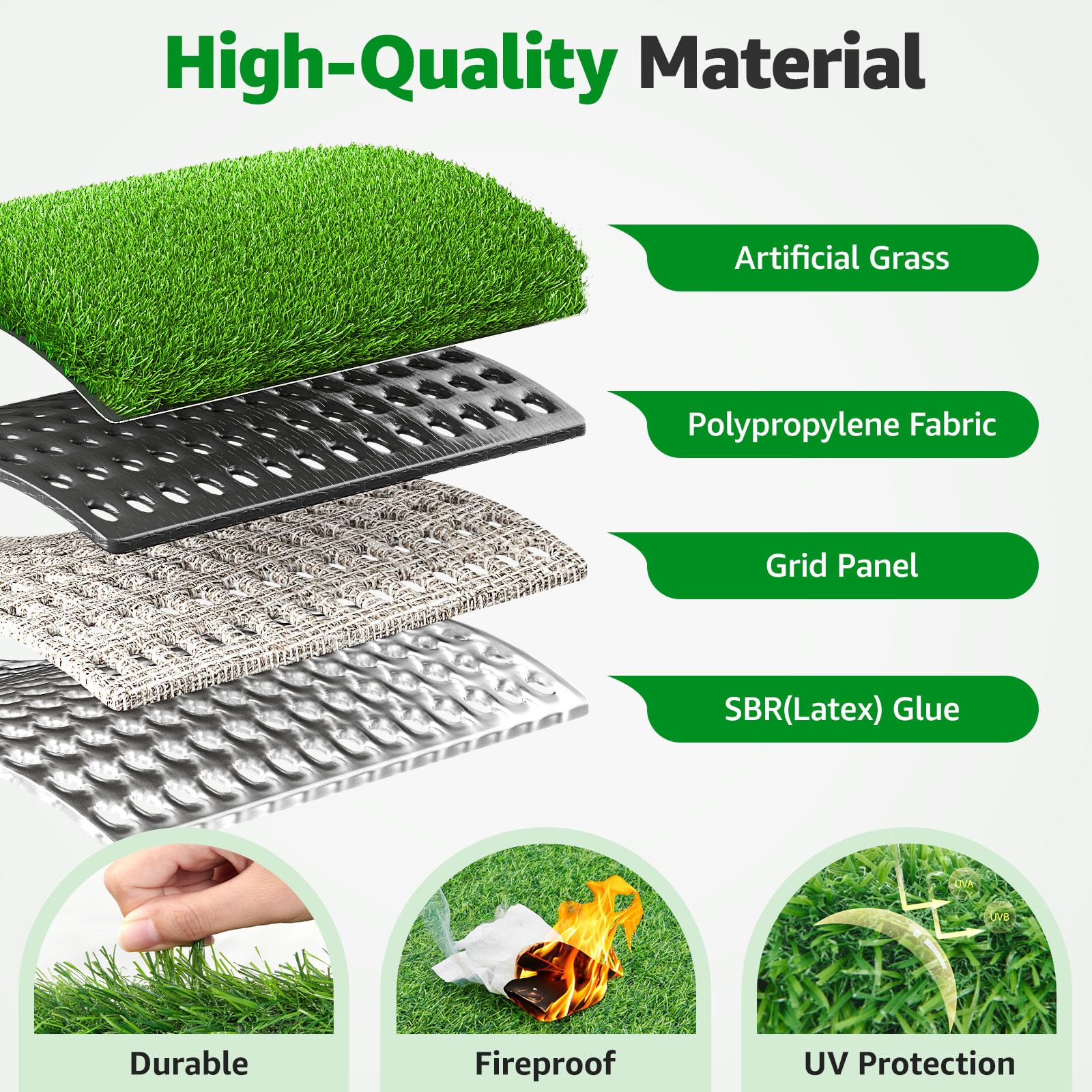 PICK FOR LIFE outdoor garden and balcony turf for low maintenance