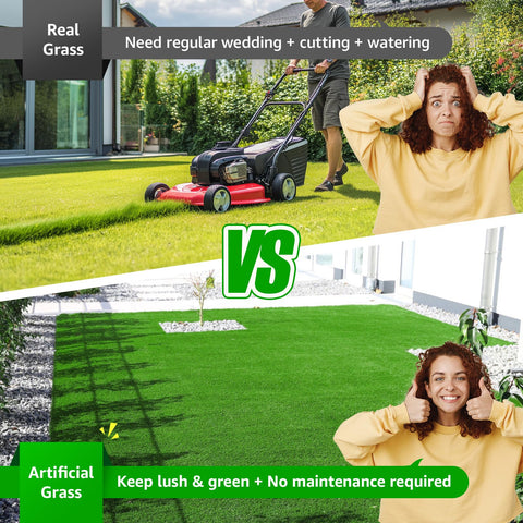 Close-up of Pick For Life soft blade grass emphasizes lush feel for pets and kids.