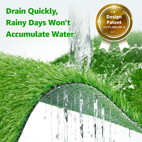 Pick For Life lush lawn look enhances balconies with vibrant, evergreen color.
