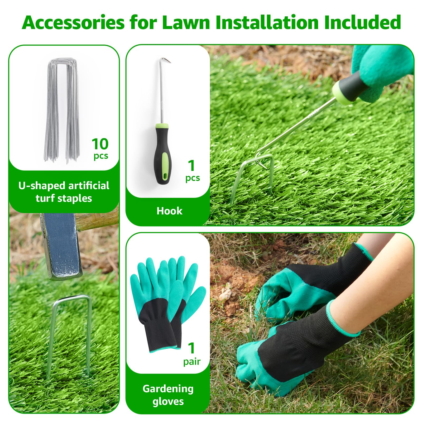PICK FOR LIFE multi use turf adapts to balconies patios lawns and play areas