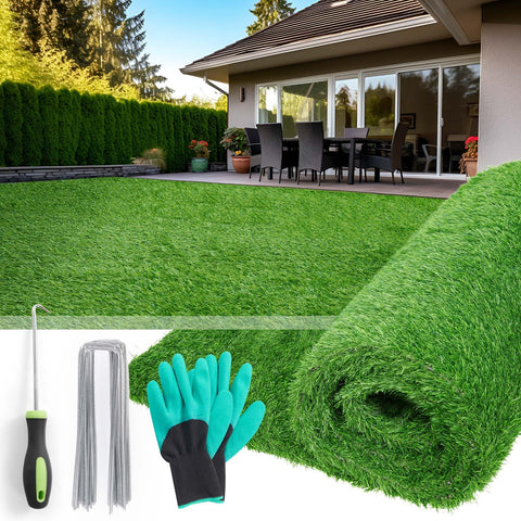 PICK FOR LIFE artificial grass turf for patio, lush and low maintenance surface