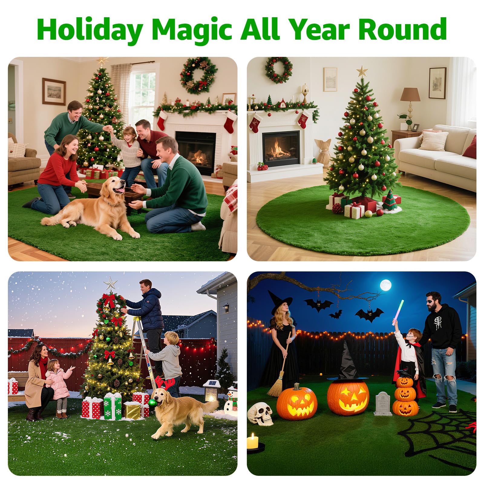 PICK FOR LIFE multiple size turf for flexible layout and use