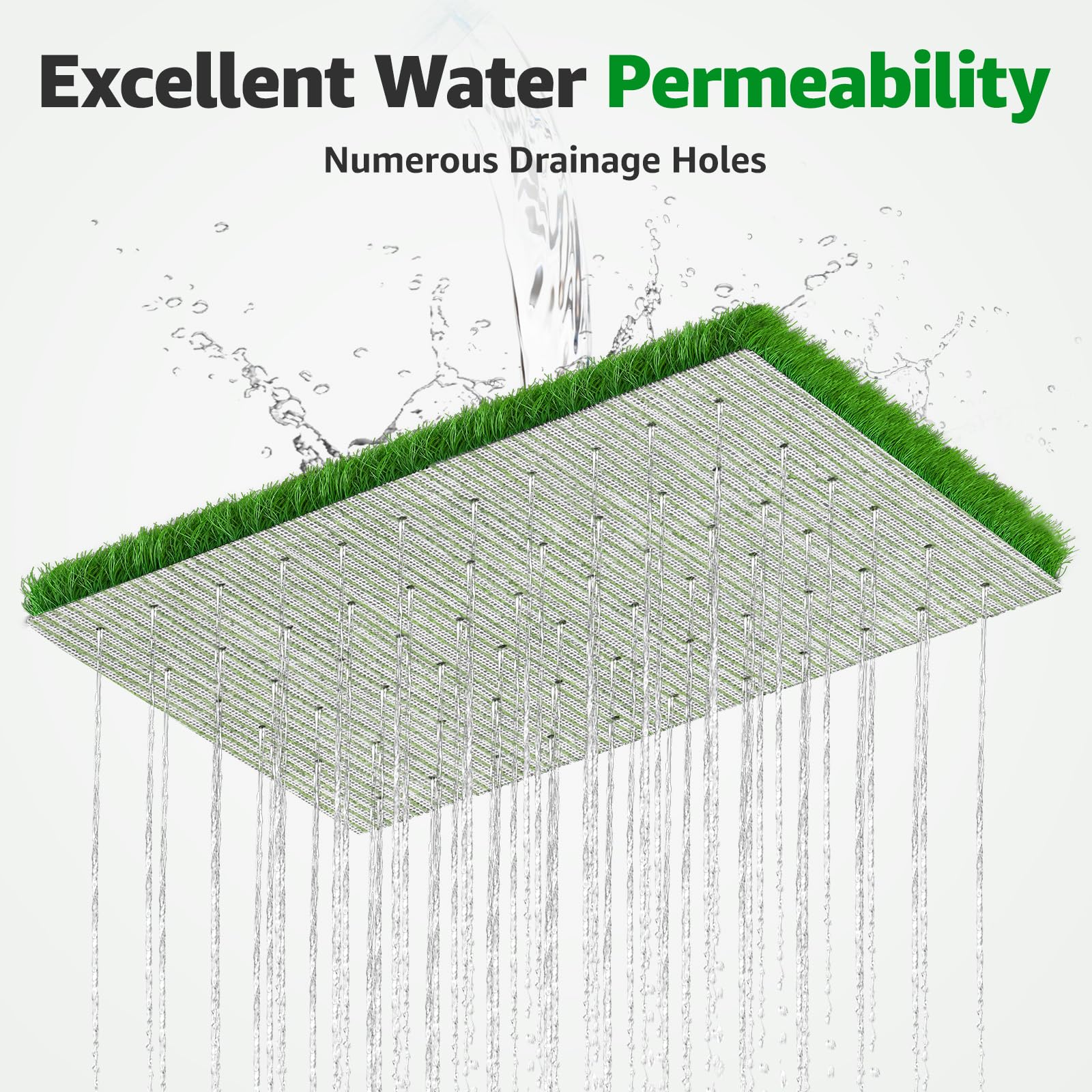 PICK FOR LIFE indoor-outdoor grass mat for balconies and patios.