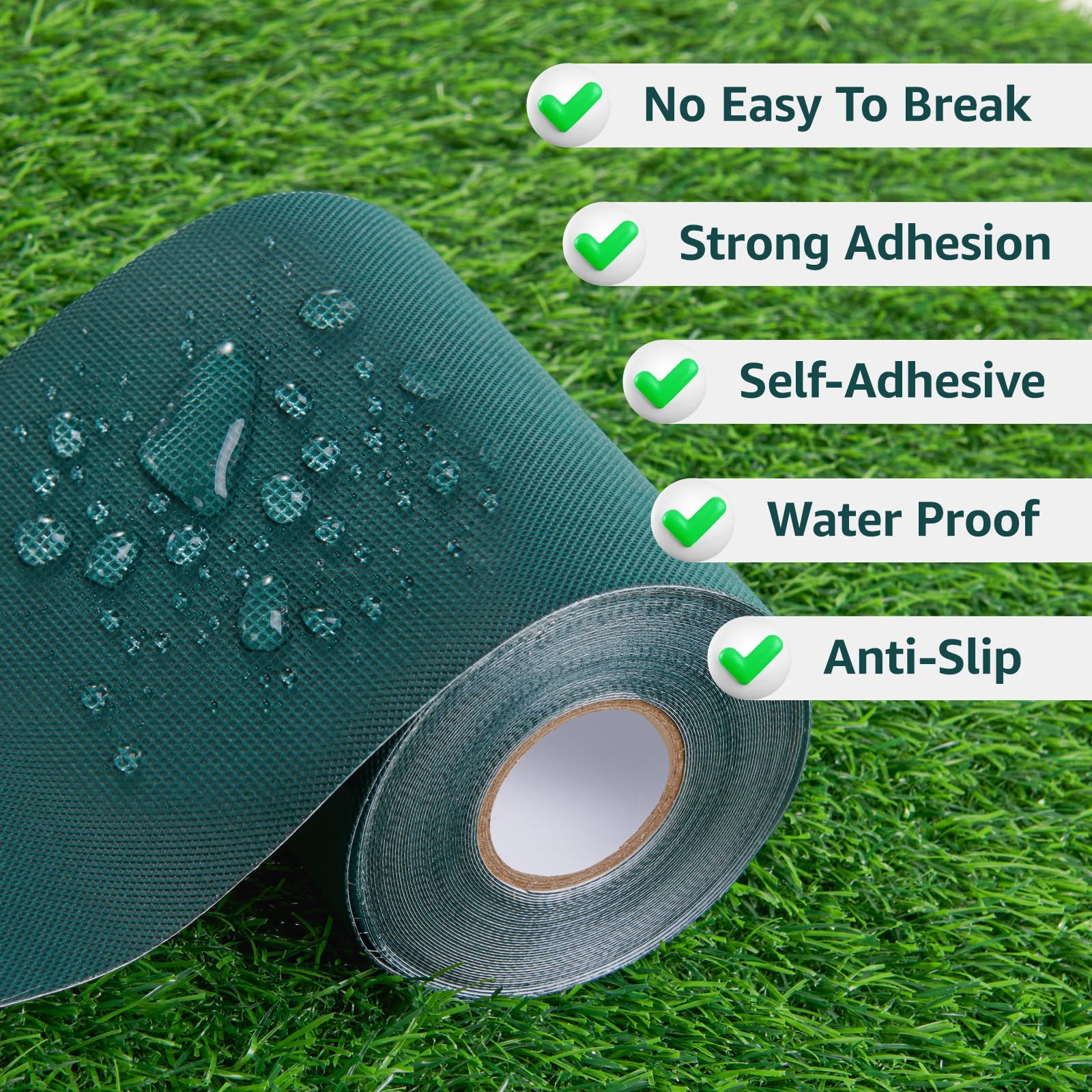 Pick For Life pet-friendly turf tape keeps play areas neatly connected