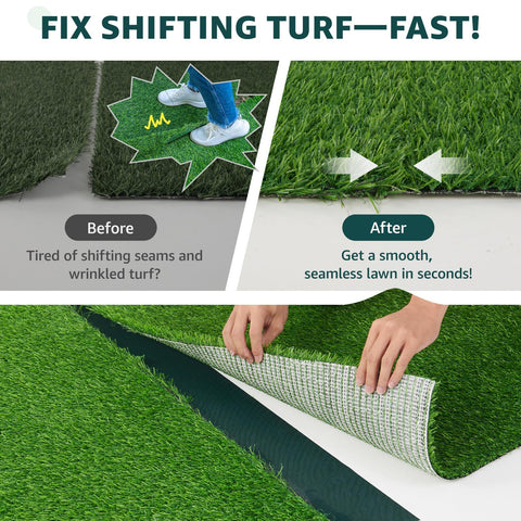 Pick For Life self-adhesive seam tape for fast turf joining without tools