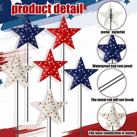 Pickmesh outdoor garden stake with easy installation in soil.