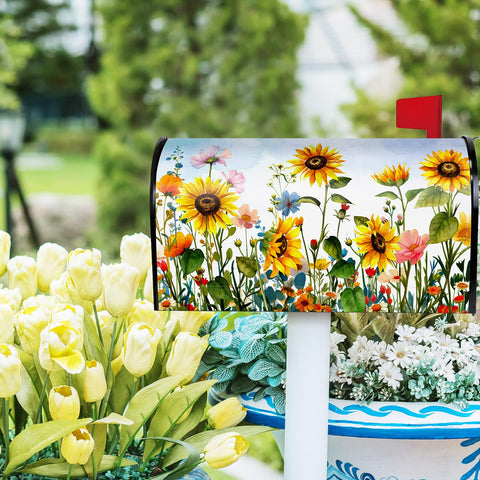 Pickmesh weatherproof outdoor mailbox wrap withstands wind and rain.