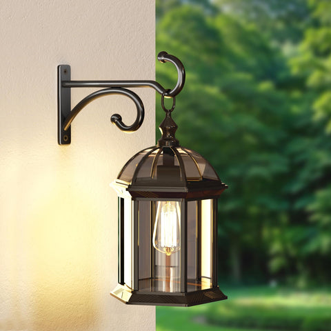 Pickpiff decorative hook; practical wall mount for garden ornaments.