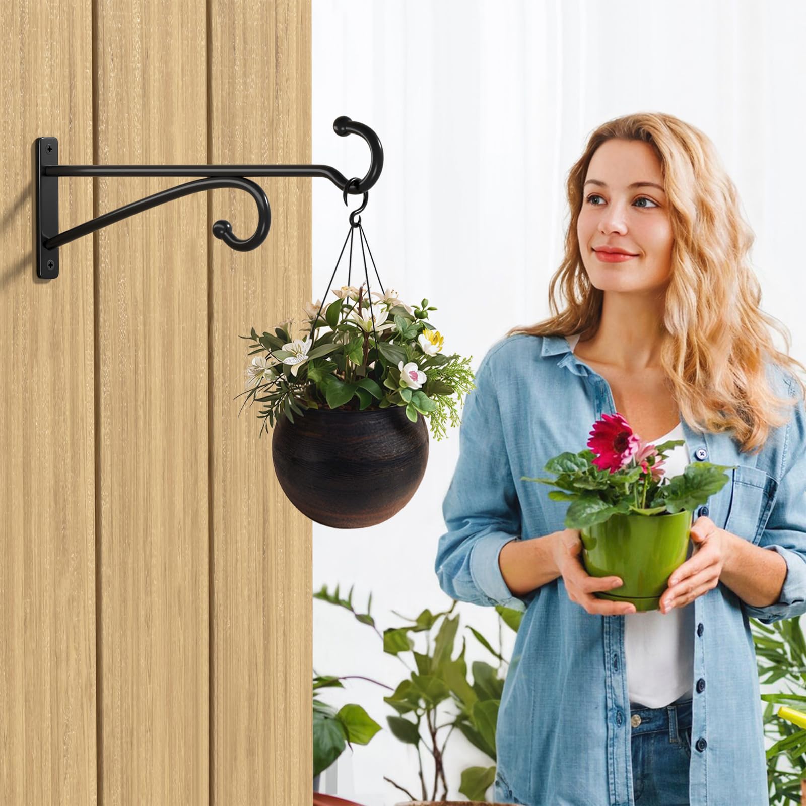 Pickpiff minimalist black design hook adds elegance to spaces
