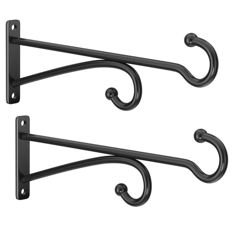 Pickpiff plant hanger hook outdoors in metal design supports heavy planters
