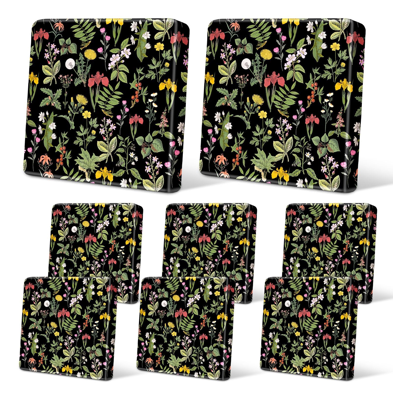 PickyNproud 8pcs patio cushion covers with pattern design refreshes outdoor furniture.