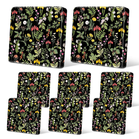 PickyNproud 8pcs patio cushion covers with pattern design refreshes outdoor furniture.