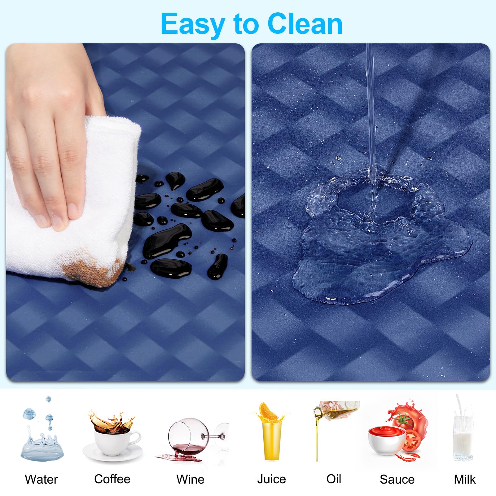 PickyNproud stylish printed outdoor tablecloth complements outdoor decor.