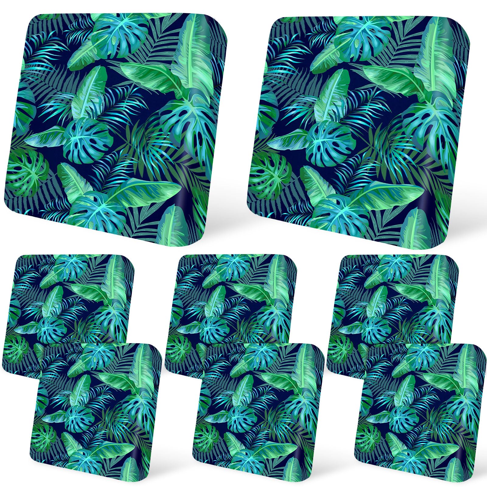 PickyNproud palm leaves pattern cushion covers refresh outdoor seating and protect cushions.