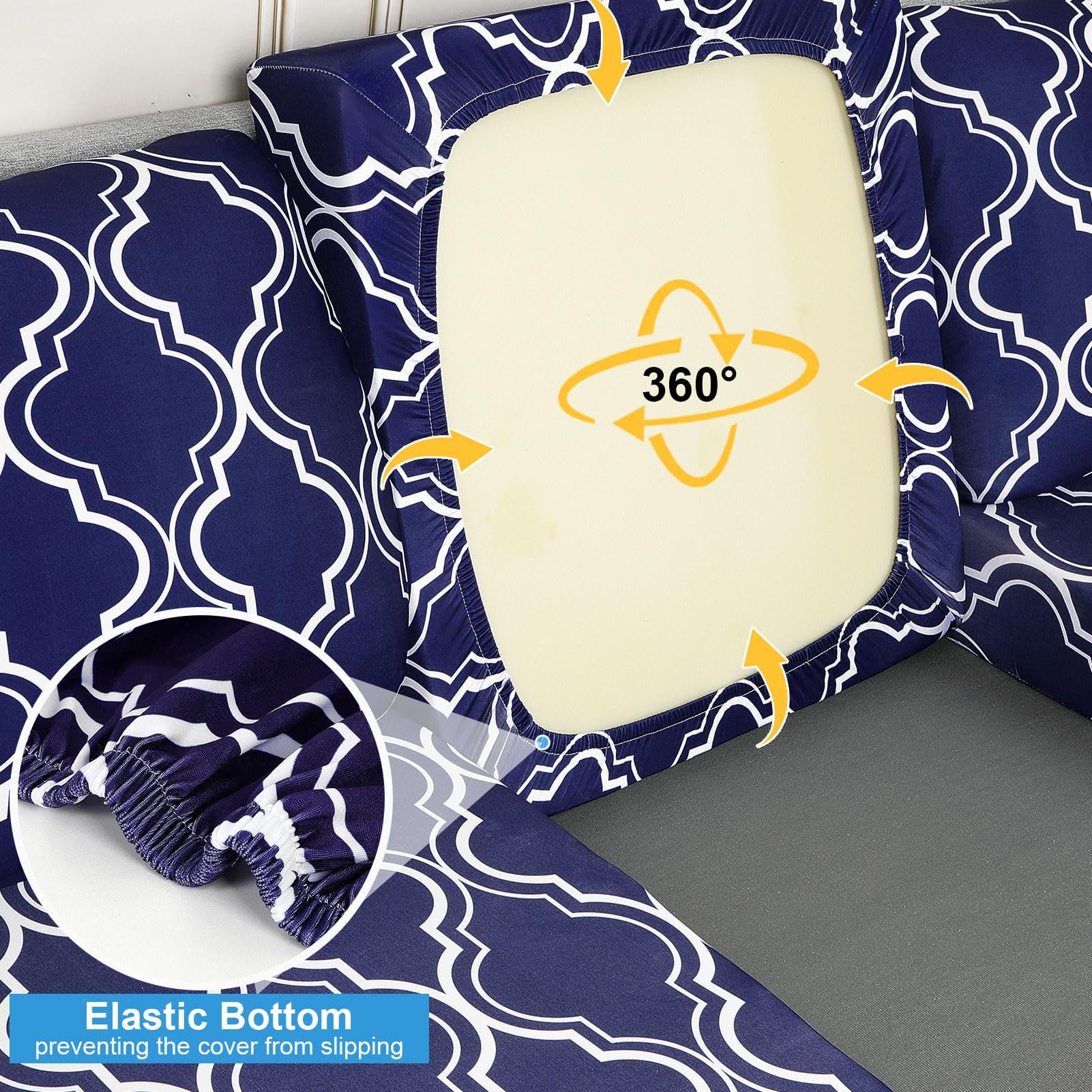 pickyNproud washable cushion covers make cleaning quick after outdoor use.