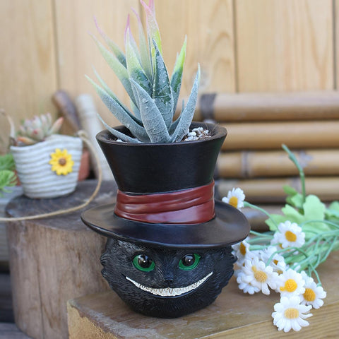 Picvelno little cat planter decorates shelves and countertops