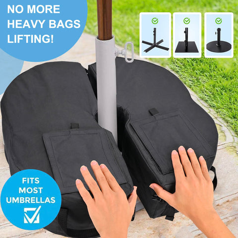 PidmFoy sandbag opening design enables quick sand filling for secure anchoring.