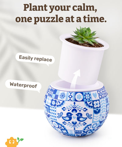 PieceRelax vibrant pattern enhances any home or office decor.