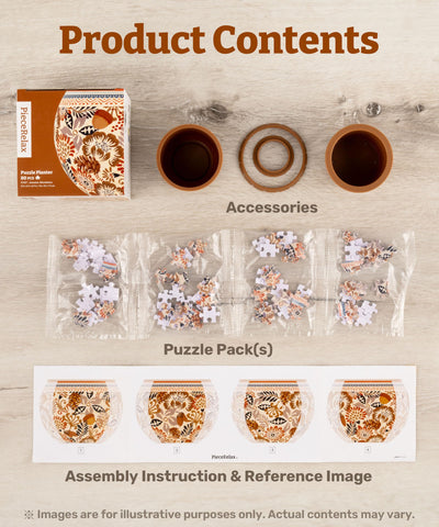 PieceRelax easy-to-assemble design invites hands-on creativity.