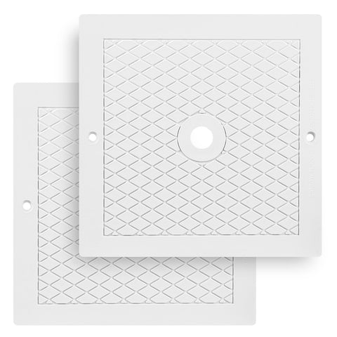 PIHIL 10-inch skimmer lid front view for inground pools