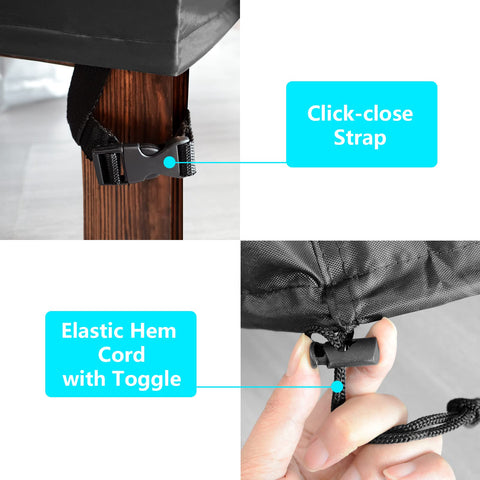 PIKAMAO two wide handles simplify fitting and removal.