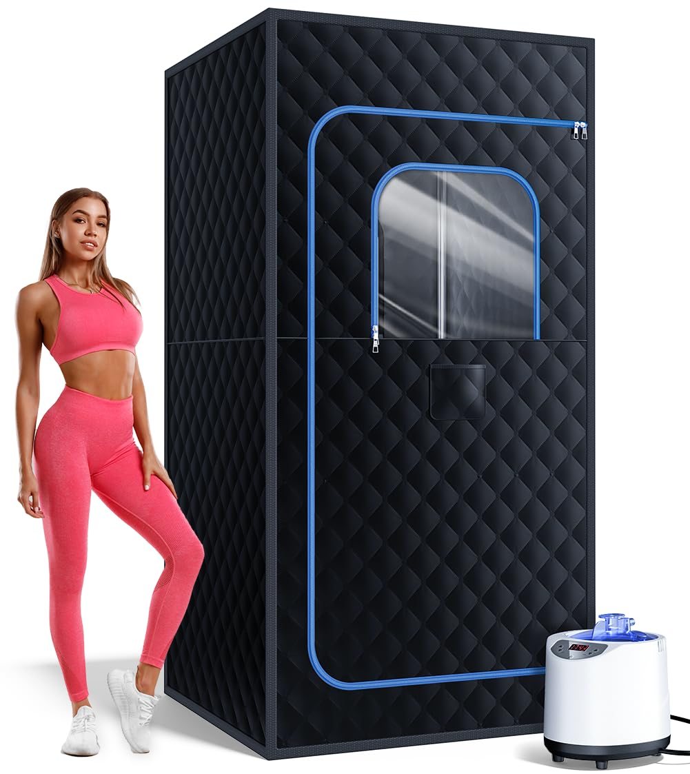 Pikulla portable sauna full setup enabling convenient home spa sessions.