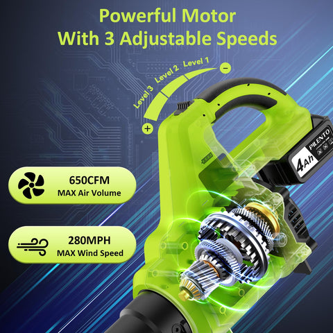 PILENTO two-nozzle attachments allow targeted blowing in tight spots