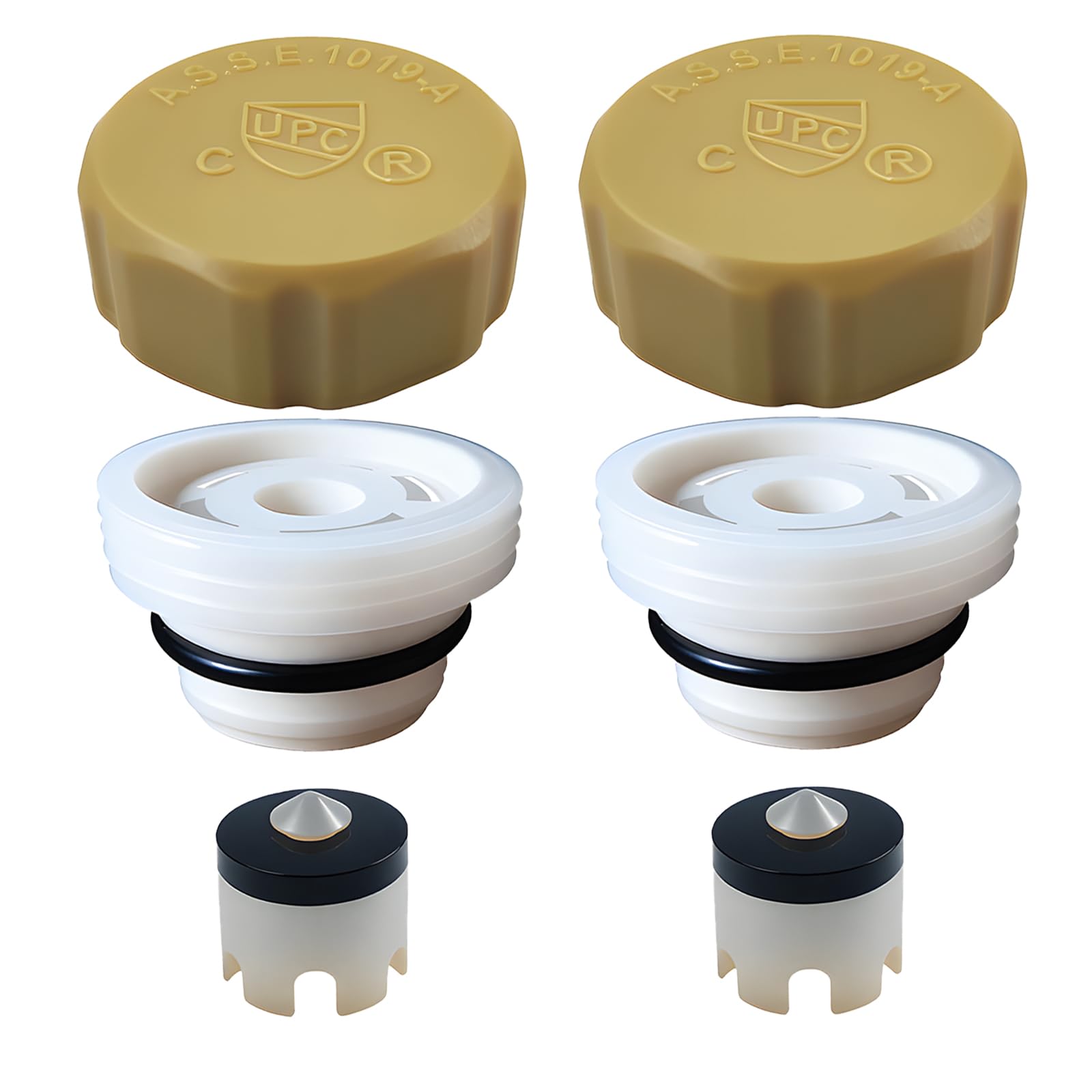 PILISPARK ASSE1019-A vacuum breaker kit, front view for durable outdoor faucet repair.