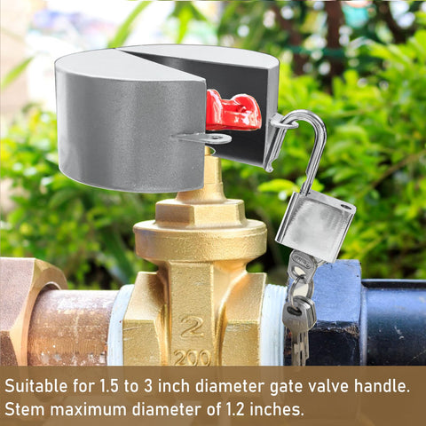 PILISPARK easy-install lock lets you secure taps without tools.