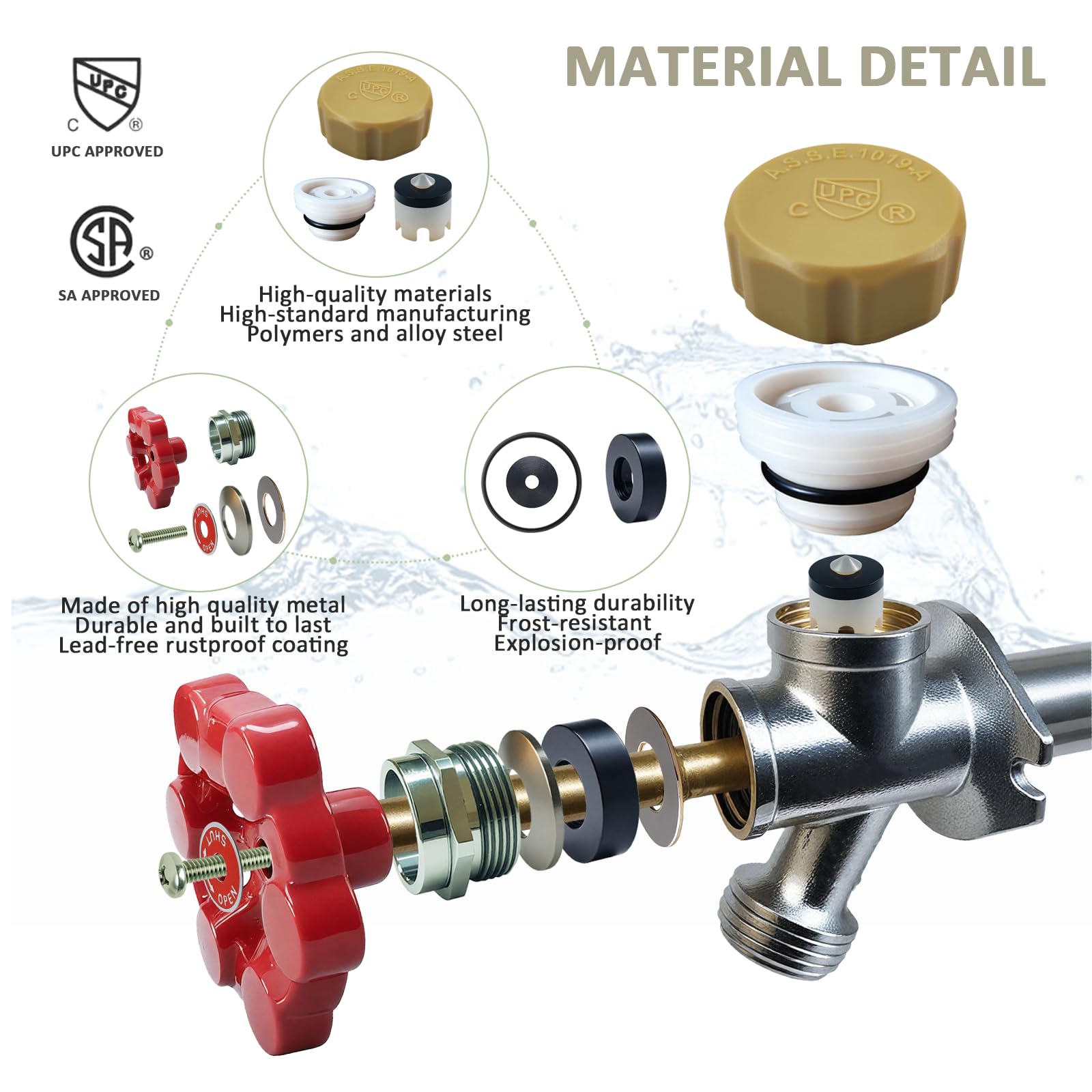 PILISPARK metal and rubber parts close-up highlighting durable materials