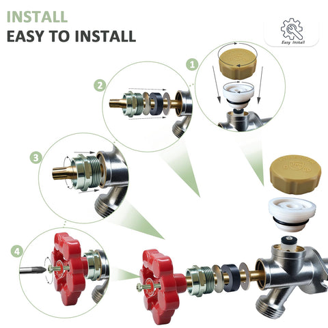 PILISPARK kit components laid out showing repair options