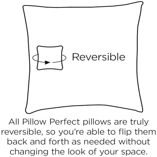 Pillow Perfect Gregoire chair pad on chair with bright outdoor styling.