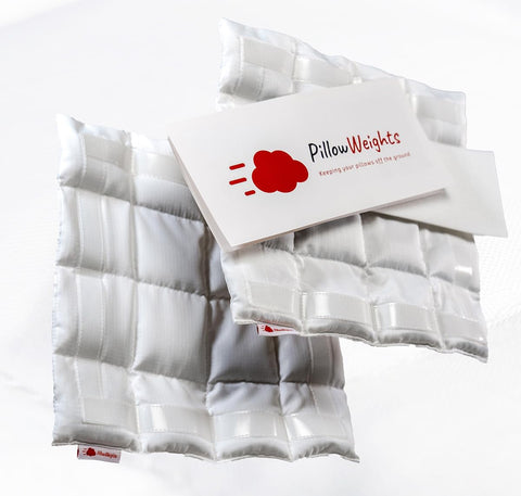 PillowWeights outdoor invisible insert stabilizes cushions on windy patios.