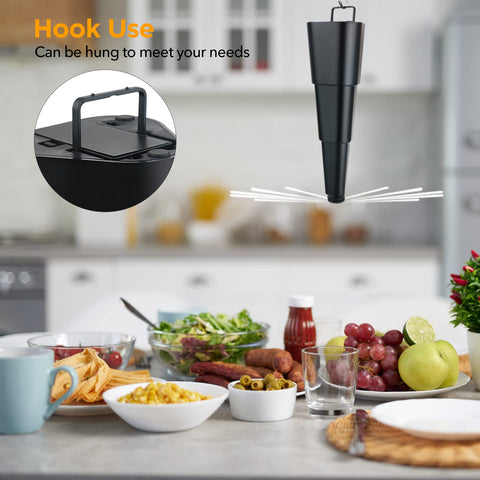 PIMAG fly fan table battery-powered assembly shows cordless operation