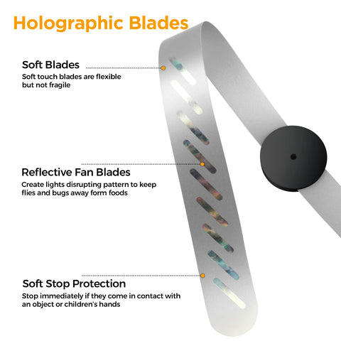 PIMAG fly fan table hook-design demonstrates versatile placement options