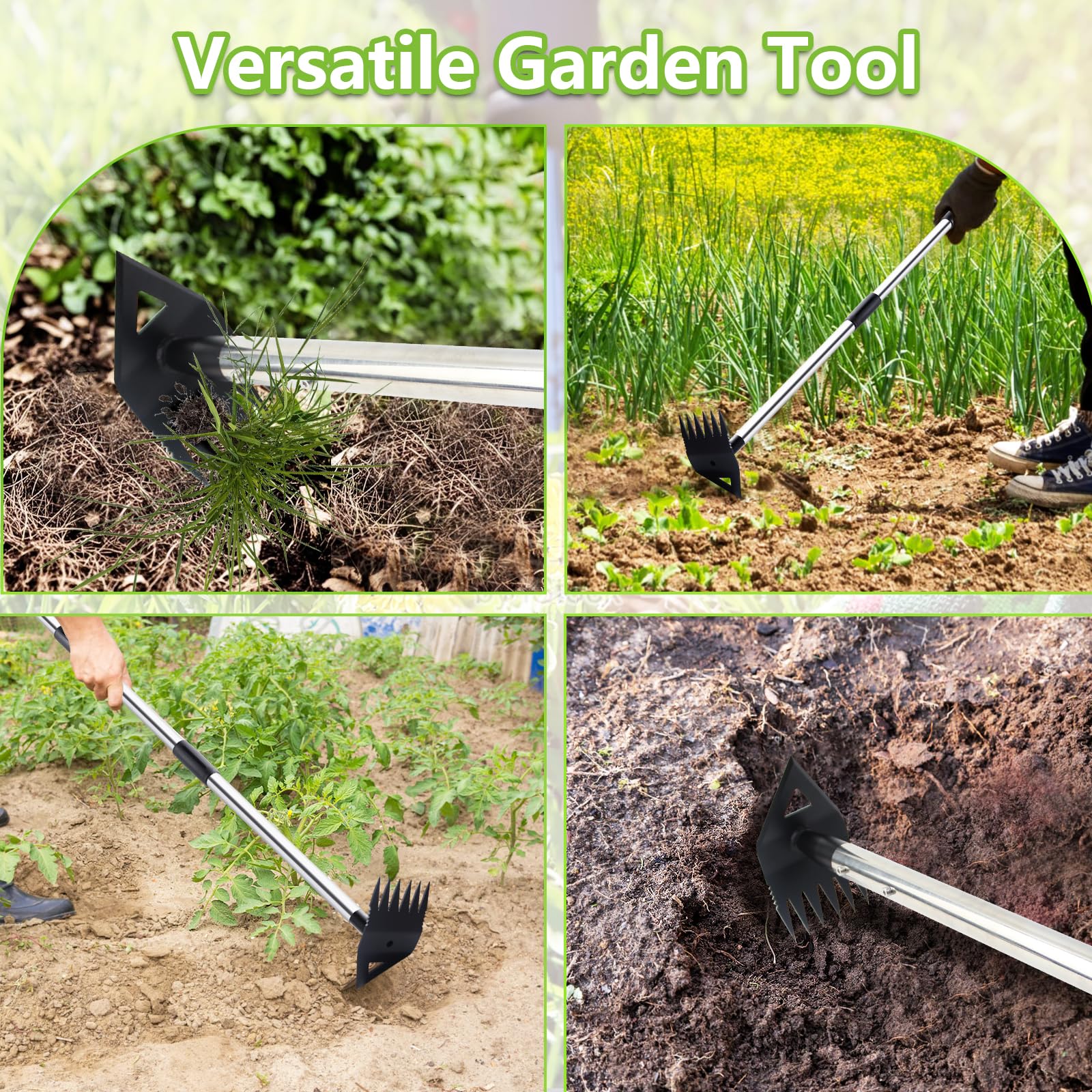 PIMEKOY ergonomic grip design enhances comfort during weeding