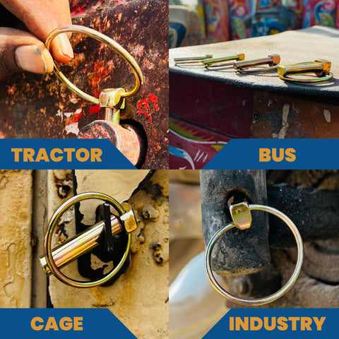 Pinailer tractor 3-point hitch pin supports sturdy implements and easy setup.