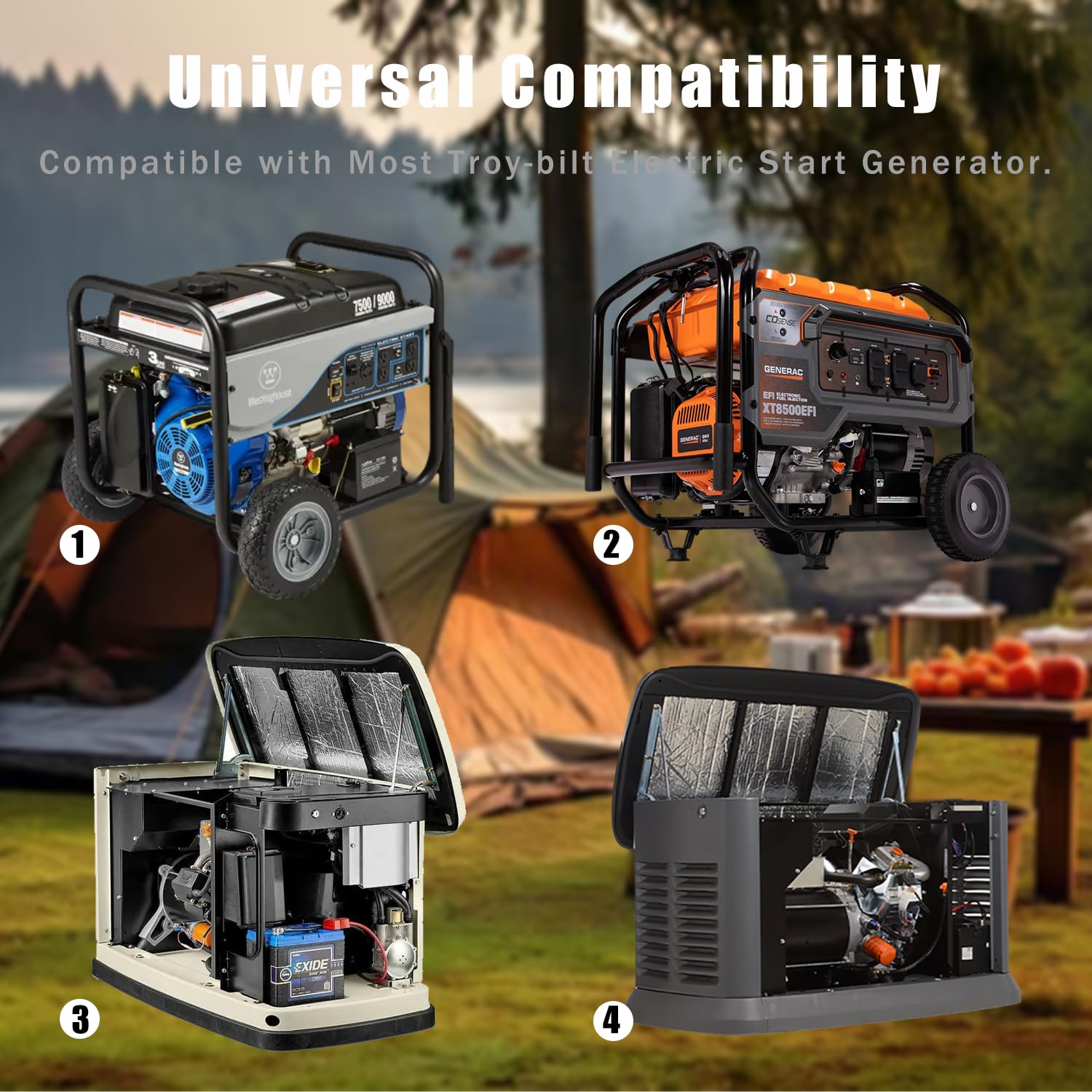 Pinkind 705927 compact housing design for portable generators and compressors